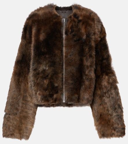 Cropped-Jacke Dianne aus Shearling - Nour Hammour - Modalova