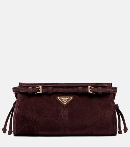 Bolso al hombro Bonnie Small de ante - Prada - Modalova