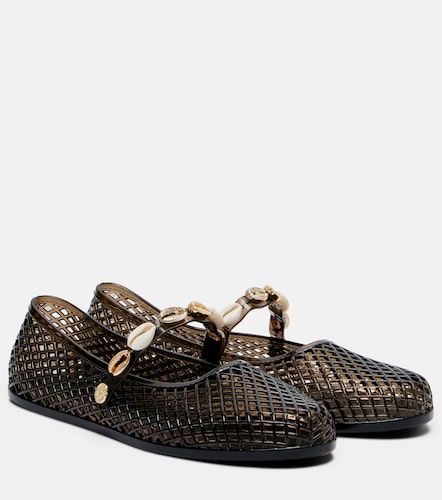 Bailarinas Iro de malla adornadas - Ancient Greek Sandals - Modalova
