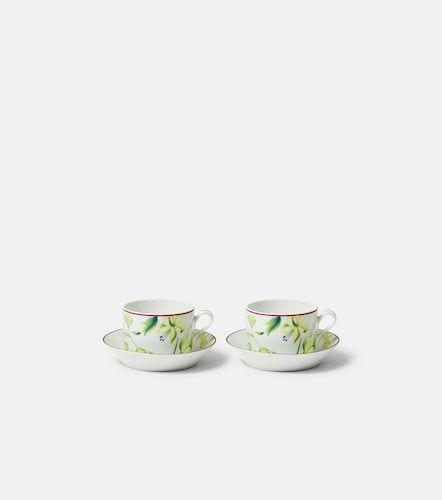 Set di 2 tazze da tè e piattini Impero - Ginori 1735 - Modalova