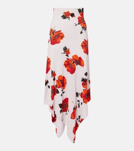 Alaïa Bedruckter Midirock aus Jersey - Alaia - Modalova
