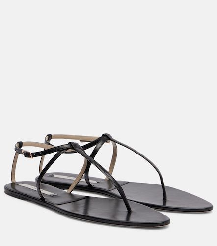Mono Strap leather thong sandals - Christen - Modalova