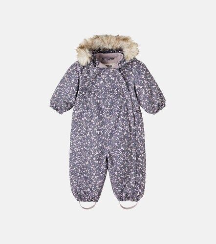 Bebé - traje de nieve Nickie floral con capucha - Wheat - Modalova