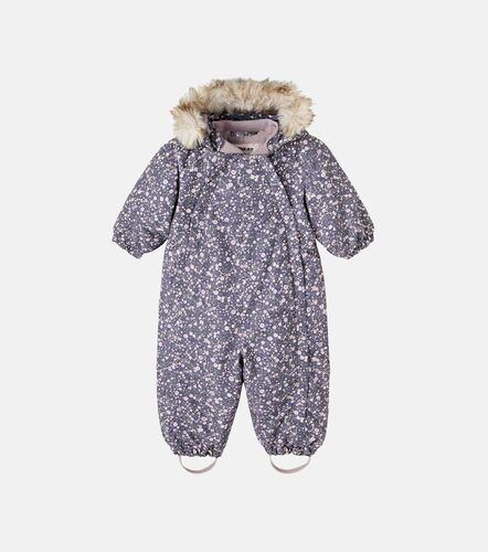 Bebé - traje de nieve Nickie floral con capucha - Wheat - Modalova