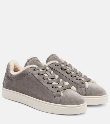 Classic shearling-lined suede sneakers - Tod's - Modalova