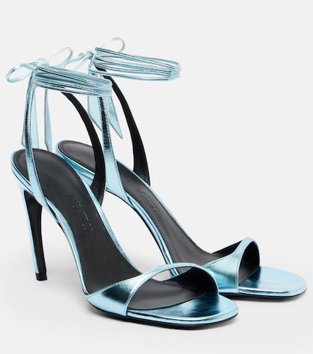 Ora 95 leather slingback sandals - The Attico - Modalova
