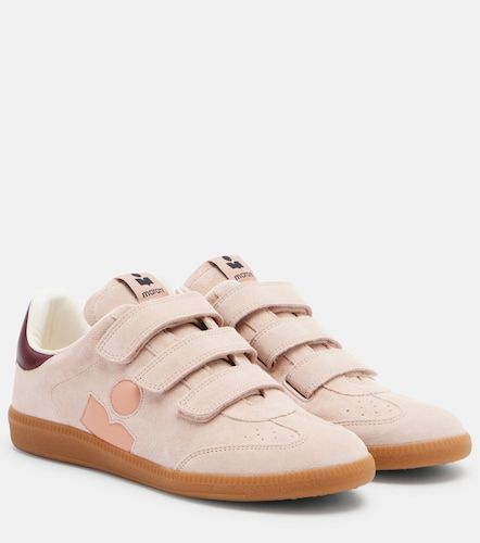 Beth leather-trimmed suede sneakers - Isabel Marant - Modalova