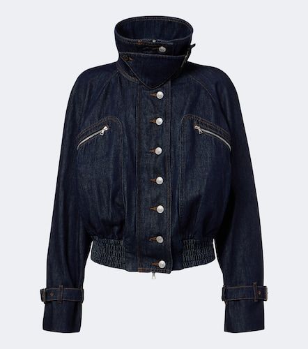 Denim blouson jacket - Dries Van Noten - Modalova