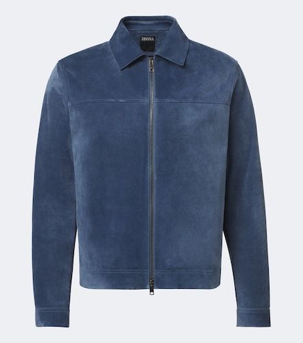 Zegna Suede jacket - Zegna - Modalova