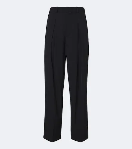 Losange pleated virgin wool wide-leg pants - Jacquemus - Modalova