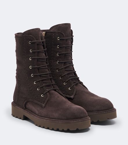 Max Mara Botas con cordones de ante - Max Mara - Modalova