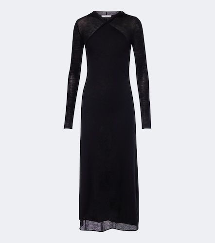 Vestido midi de lana con capucha - Fendi - Modalova