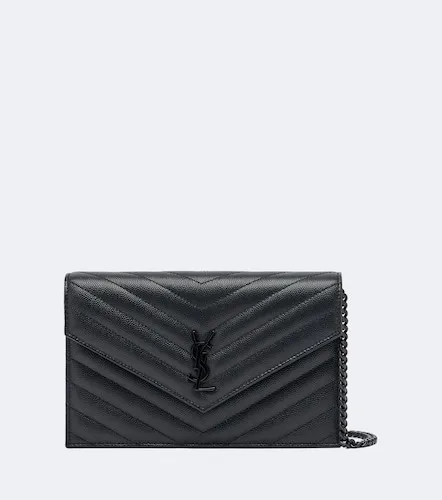 Cassandre Envelope leather wallet on chain - Saint Laurent - Modalova