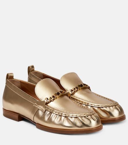 Tod's Metallic leather loafers - Tod's - Modalova