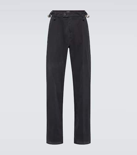 Cotton canvas straight pants - Balenciaga - Modalova