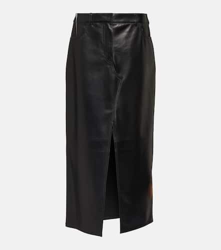 Givenchy Leather midi skirt - Givenchy - Modalova