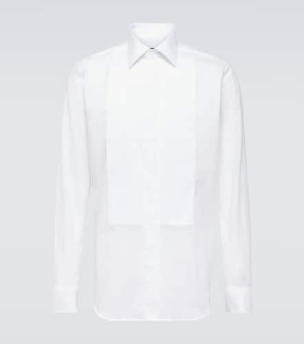 Canali Pleated cotton shirt - Canali - Modalova