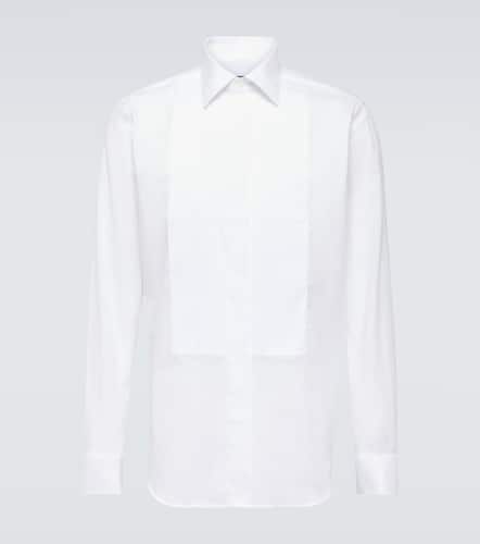 Canali Pleated cotton shirt - Canali - Modalova