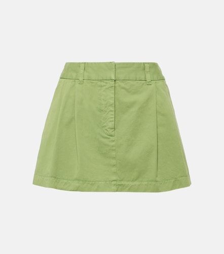 Minifalda de lona de algodón - Stella McCartney - Modalova