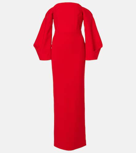 Lotta off-shoulder crÃªpe gown - Solace London - Modalova