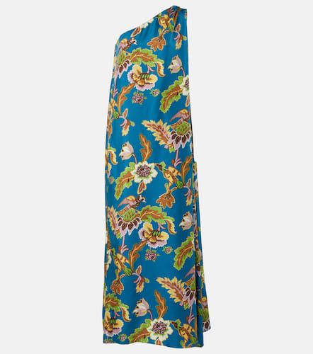 Roy printed silk maxi dress - La DoubleJ - Modalova