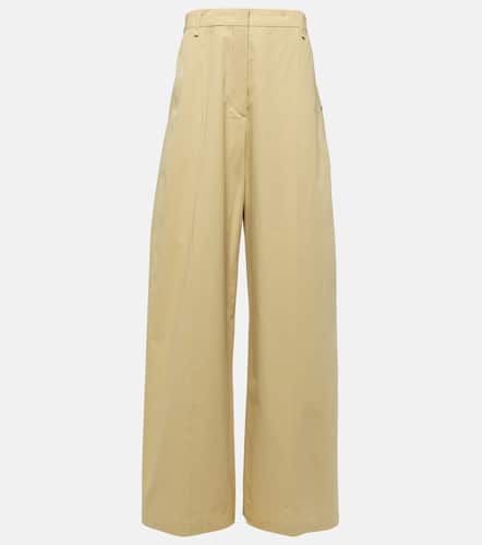 Gebe low-rise cotton wide-leg pants - Sportmax - Modalova