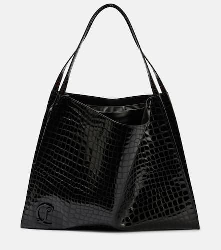 Le 54 croc-effect leather shoulder bag - Christian Louboutin - Modalova