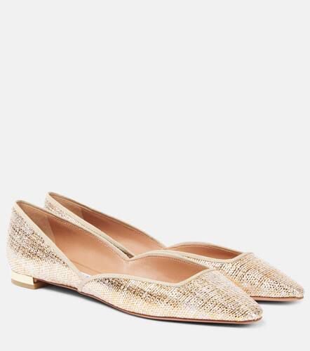 Aquazzura Maia canvas ballet flats - Aquazzura - Modalova