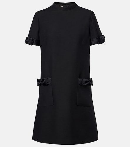 Minifalda de Crepe Couture con lazo - Valentino - Modalova