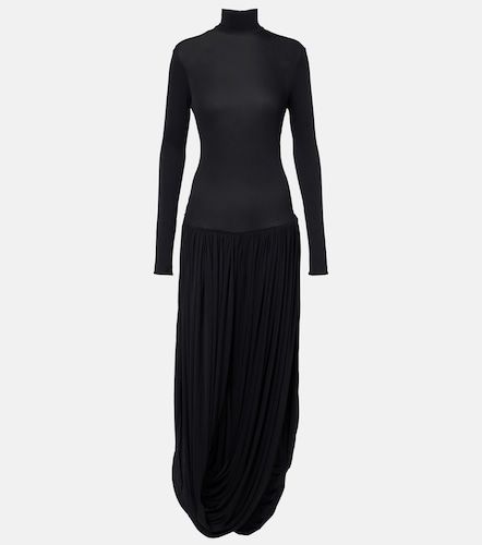 Vestido largo asimétrico de cuello alto - Magda Butrym - Modalova