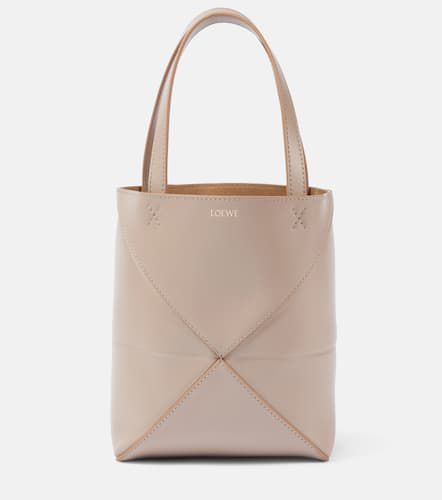 Puzzle Fold Mini leather tote bag - Loewe - Modalova