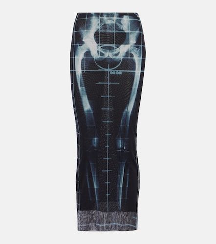 Gonna lunga Squeletor in mesh - Jean Paul Gaultier - Modalova