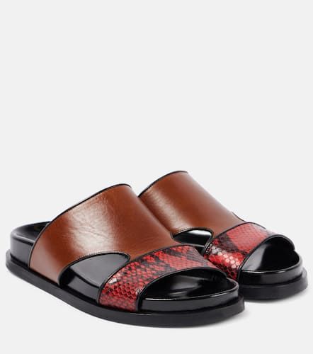 Dries Van Noten Chanclas de piel - Dries Van Noten - Modalova