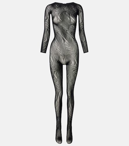 Jumpsuit in mesh trasparente - Wolford - Modalova