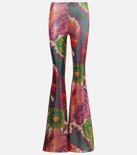 Etro Pantaloni flared in jersey - Etro - Modalova