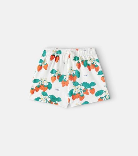 Shorts Strawberries de jersey de algodón - Tinycottons - Modalova