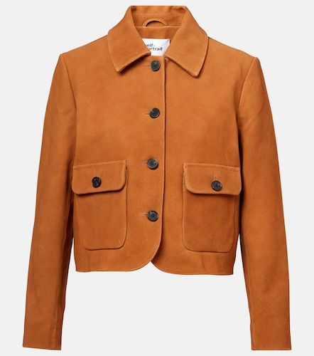 Self-Portrait Suede jacket - Self-Portrait - Modalova