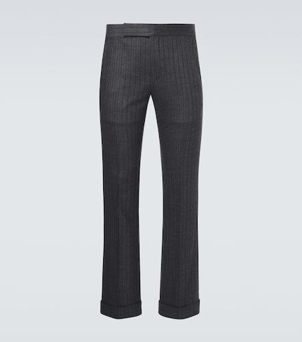 Herringbone wool suit pants - Tom Ford - Modalova