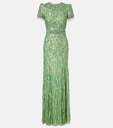 Abito lungo Roxy con perline e paillettes - Jenny Packham - Modalova