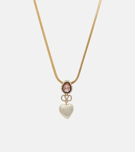 Collana VLogo con cristalli - Valentino Garavani - Modalova