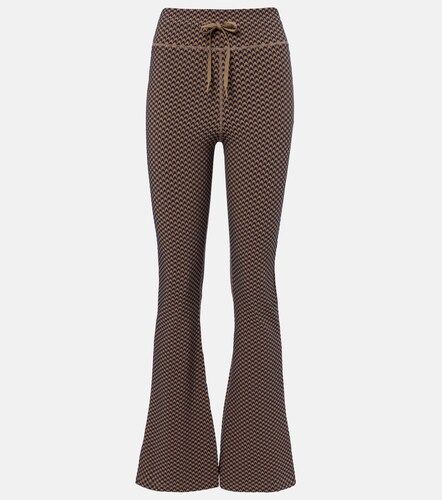 Houndstooth Florence flared pants - The Upside - Modalova