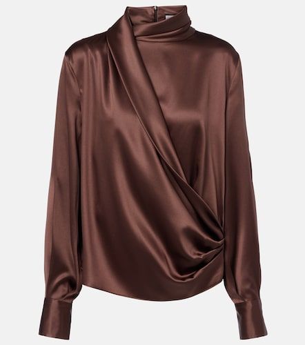 Brunello Cucinelli Bluse aus Satin - Brunello Cucinelli - Modalova
