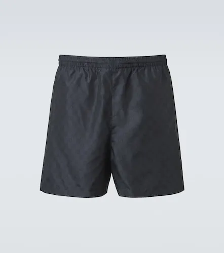 Gucci GG poplin swim trunks - Gucci - Modalova