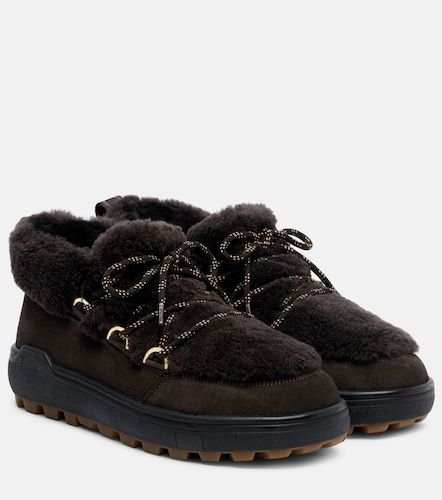Stivaletti Chamonix in suede con shearling - Bogner - Modalova