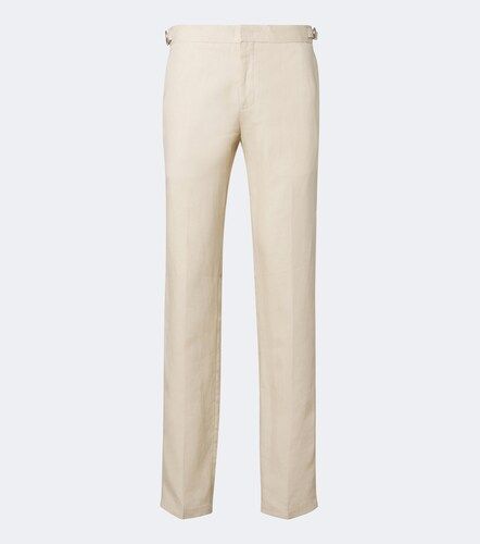Pantaloni regular Giffon in lino - Orlebar Brown - Modalova