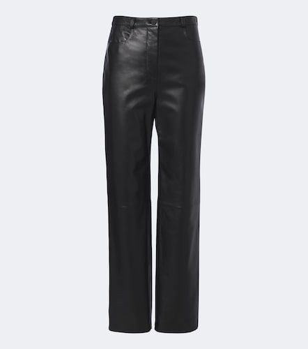 Hose Cobe aus Leder - Loulou de Saison - Modalova