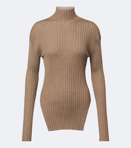 Vinci wool and silk turtleneck top - Khaite - Modalova