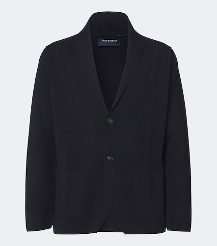 Blazer in maglia di lana - Thom Sweeney - Modalova