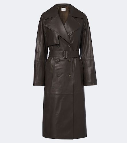 Vince Leather trench coat - Vince - Modalova