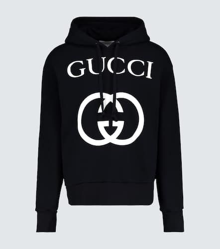 Hooded sweatshirt with interlocking G - Gucci - Modalova